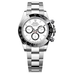 New 2024 Rolex Daytona Steel Ceramic Newest Style Black Dial Watch 126500LN