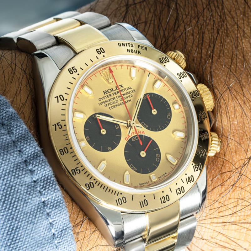 Rolex Daytona Steel & Gold 116523 Watch For Sale 4