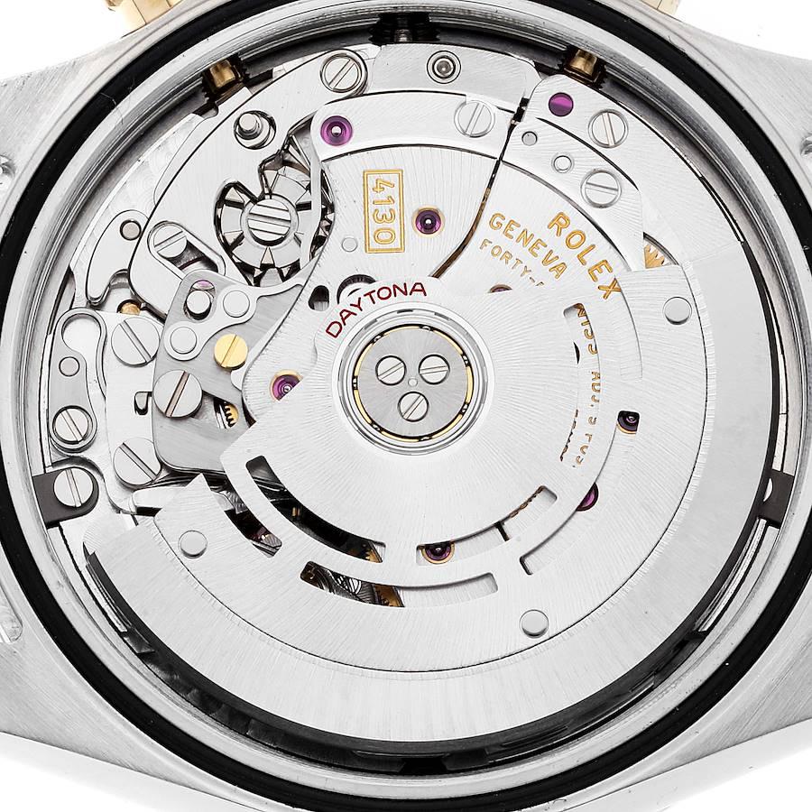 Rolex Daytona Stahl Perlmutt-Diamant-Herrenuhr 116523 Box Kartene im Angebot 5