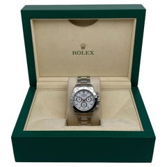 Rolex Daytona Steel White Sticks Dial Automatic Mens Watch 116520