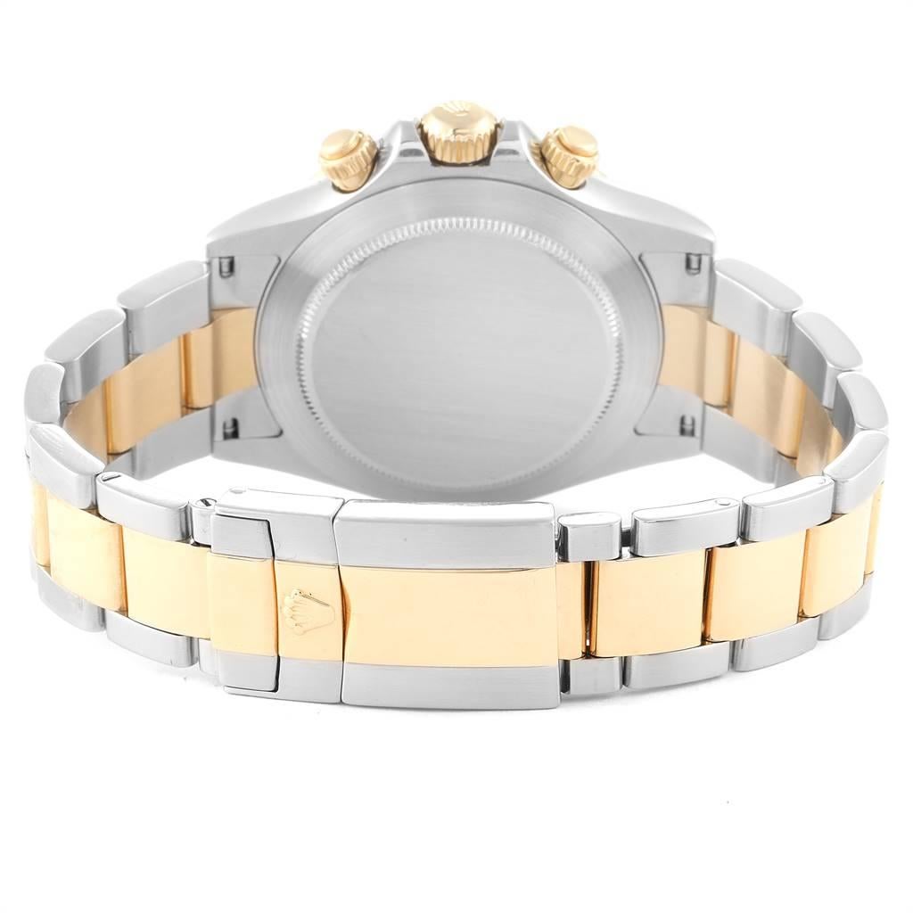 Rolex Daytona Steel Yellow Gold Black Dial Chronograph Men's Watch 116523 6