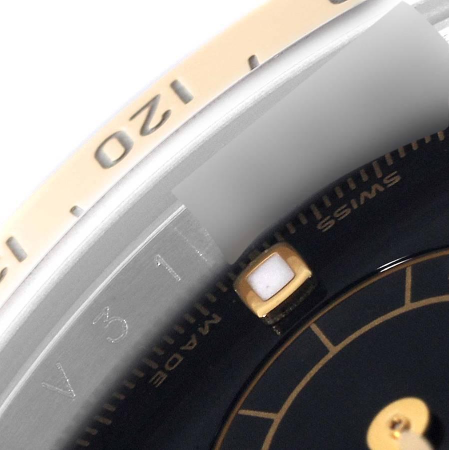 Rolex Daytona Stahl-Herrenuhr mit schwarzem Zifferblatt 116523 im Angebot 3