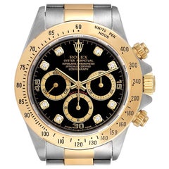 Rolex Daytona Acciaio Oro Giallo Diamante Cronografo Uomo 16523