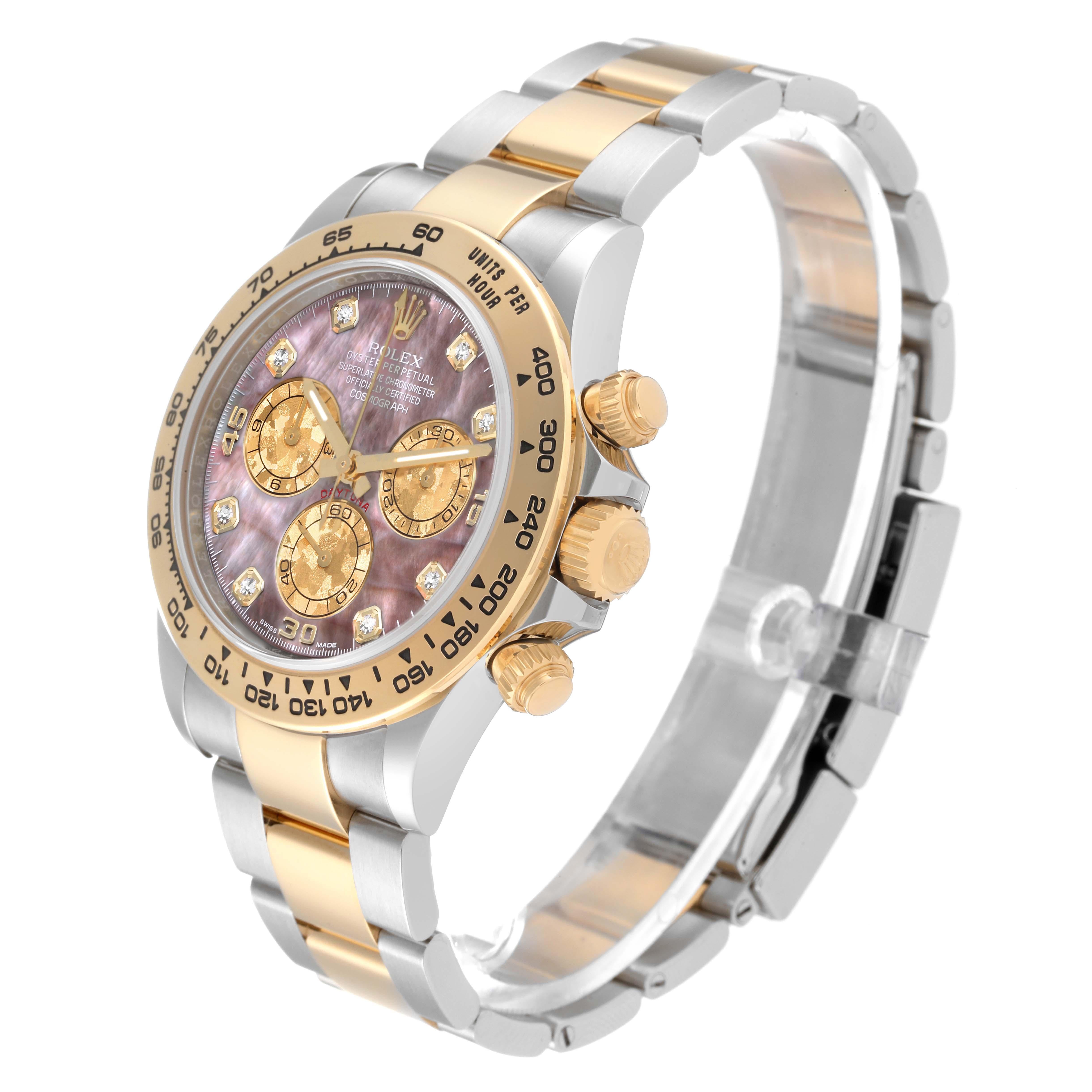 mother of pearl mens watches