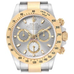 Rolex Daytona Stahl Gelbgold Schiefer Zifferblatt Chronograph Herrenuhr 116523