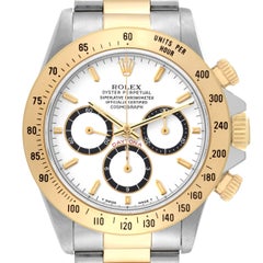 Rolex Daytona Steel Yellow Gold Zenith Movement Mens Watch 16523