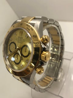 Rolex Daytona Two Tone Diamond Dial Men's Watch