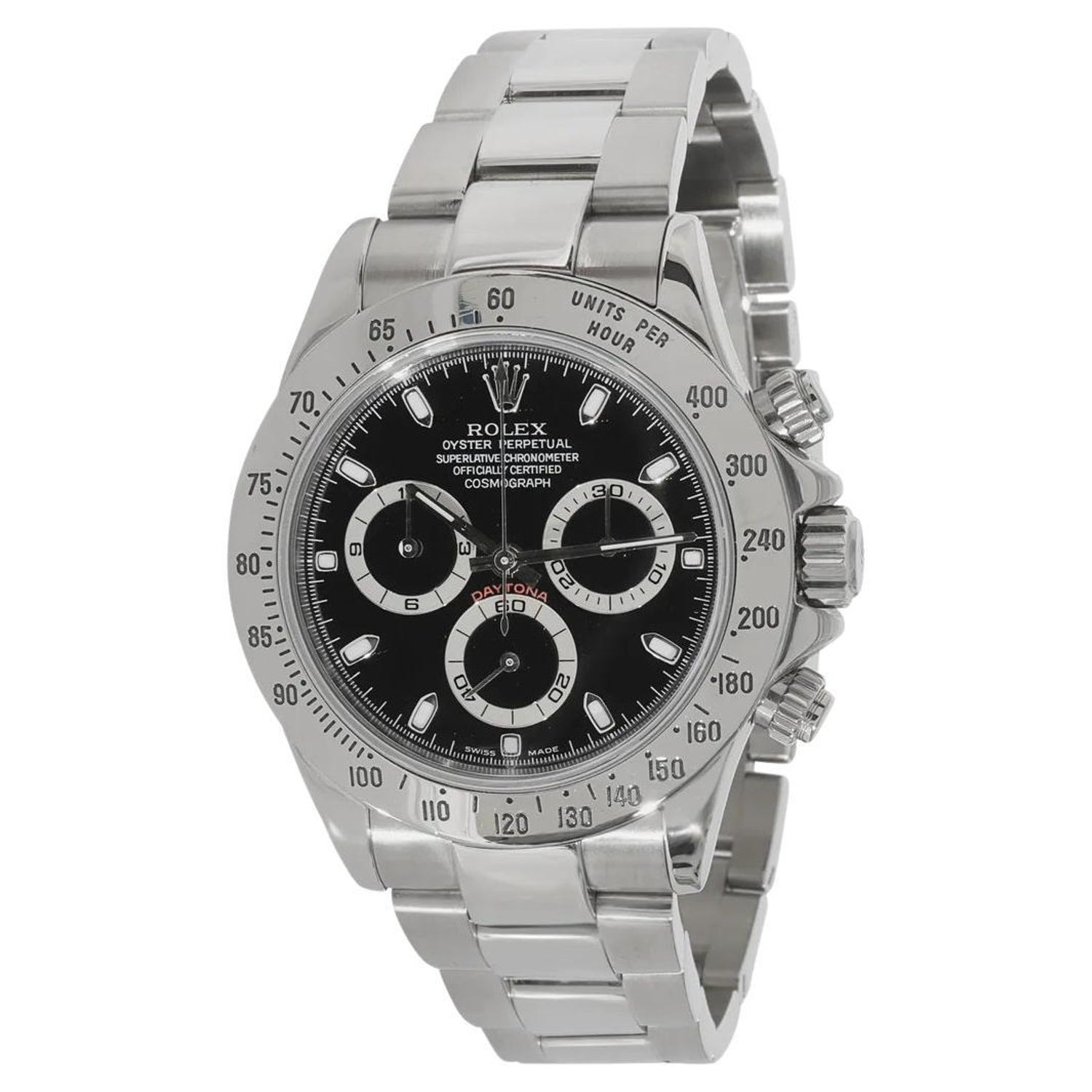 Rolex Oyster Perpetual Cosmograph Daytona Automatic Watch Stainless Steel  at 1stDibs | rolex daytona 70216 price
