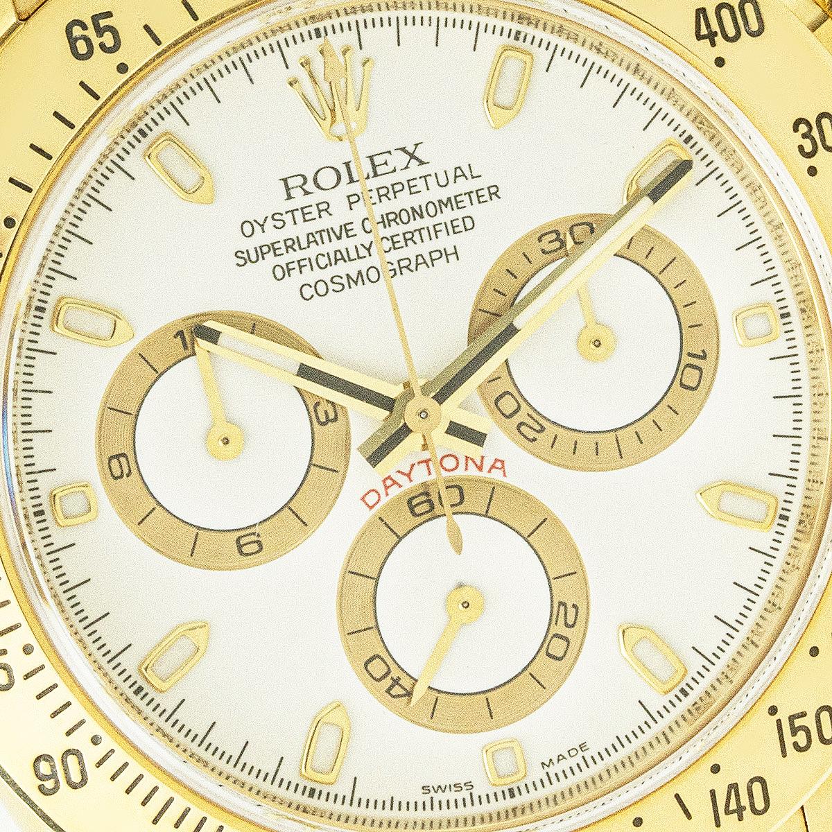 Men's Rolex Daytona White Dial 116528 For Sale