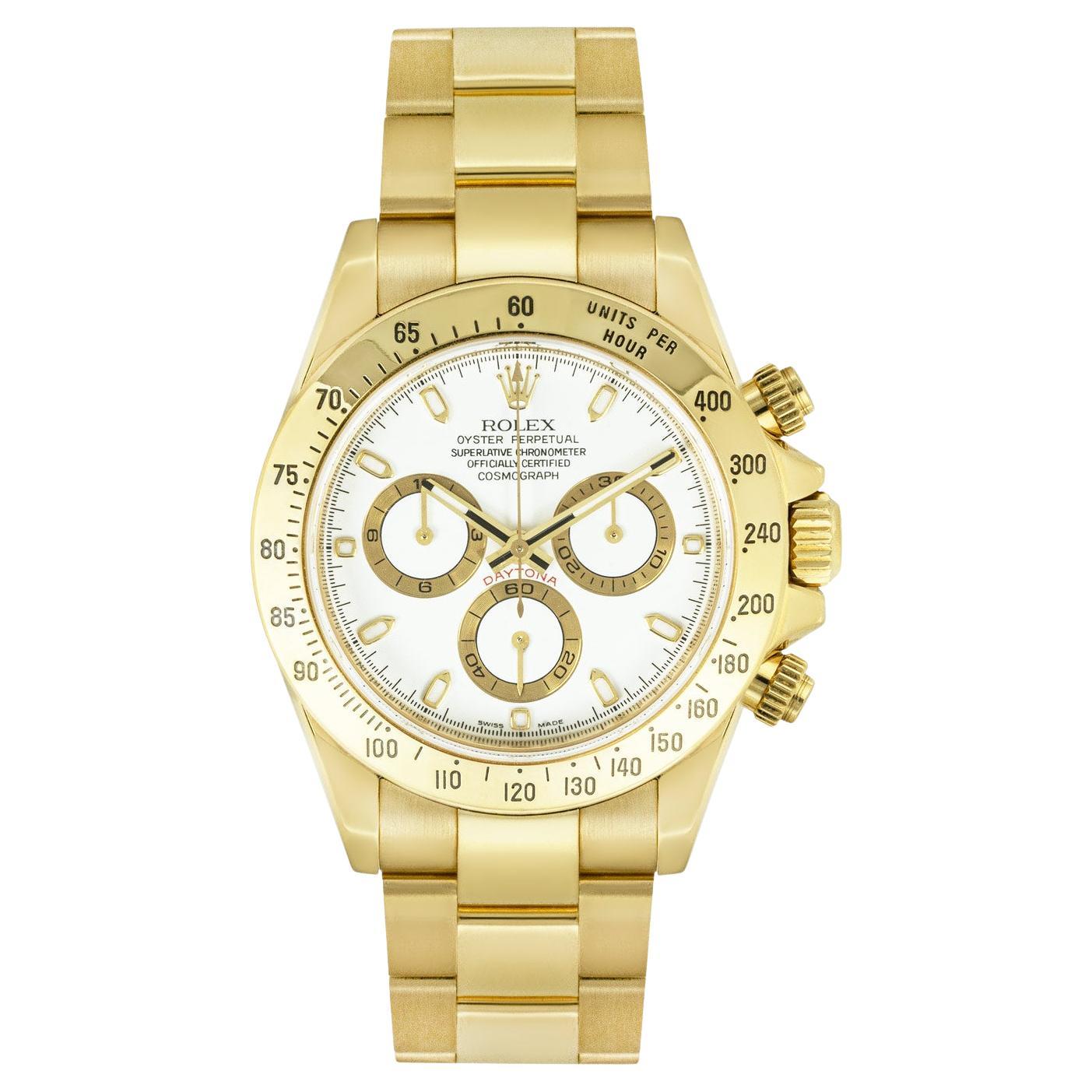 Rolex Daytona White Dial 116528 For Sale