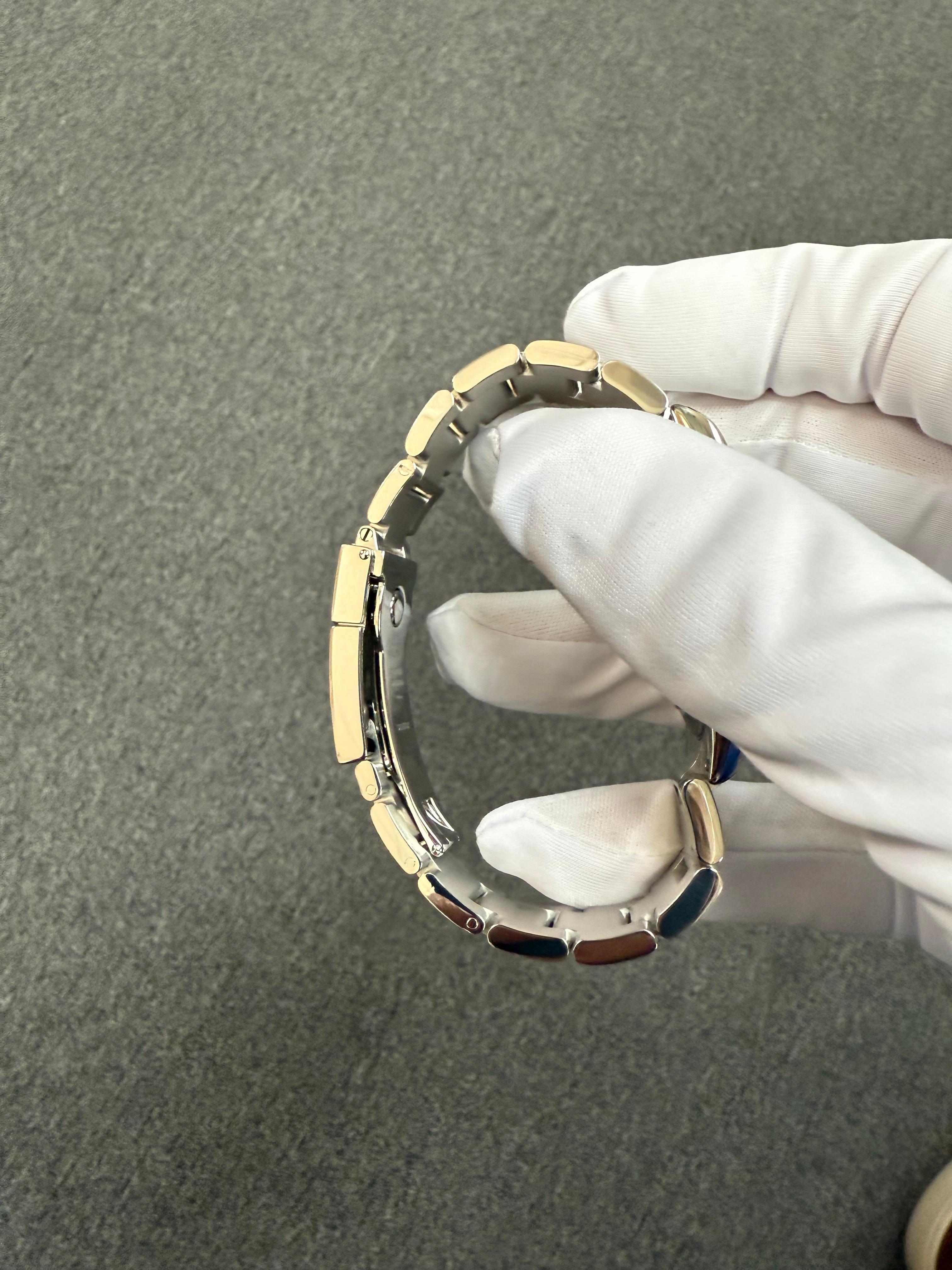 Reloj de pulsera Rolex Daytona de acero inoxidable con esfera blanca 116520 en venta 10