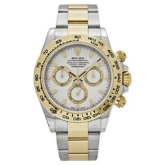 Rolex Daytona White Dial Yellow Gold Stainless Steel 40 Date: 2019 Style: 116503