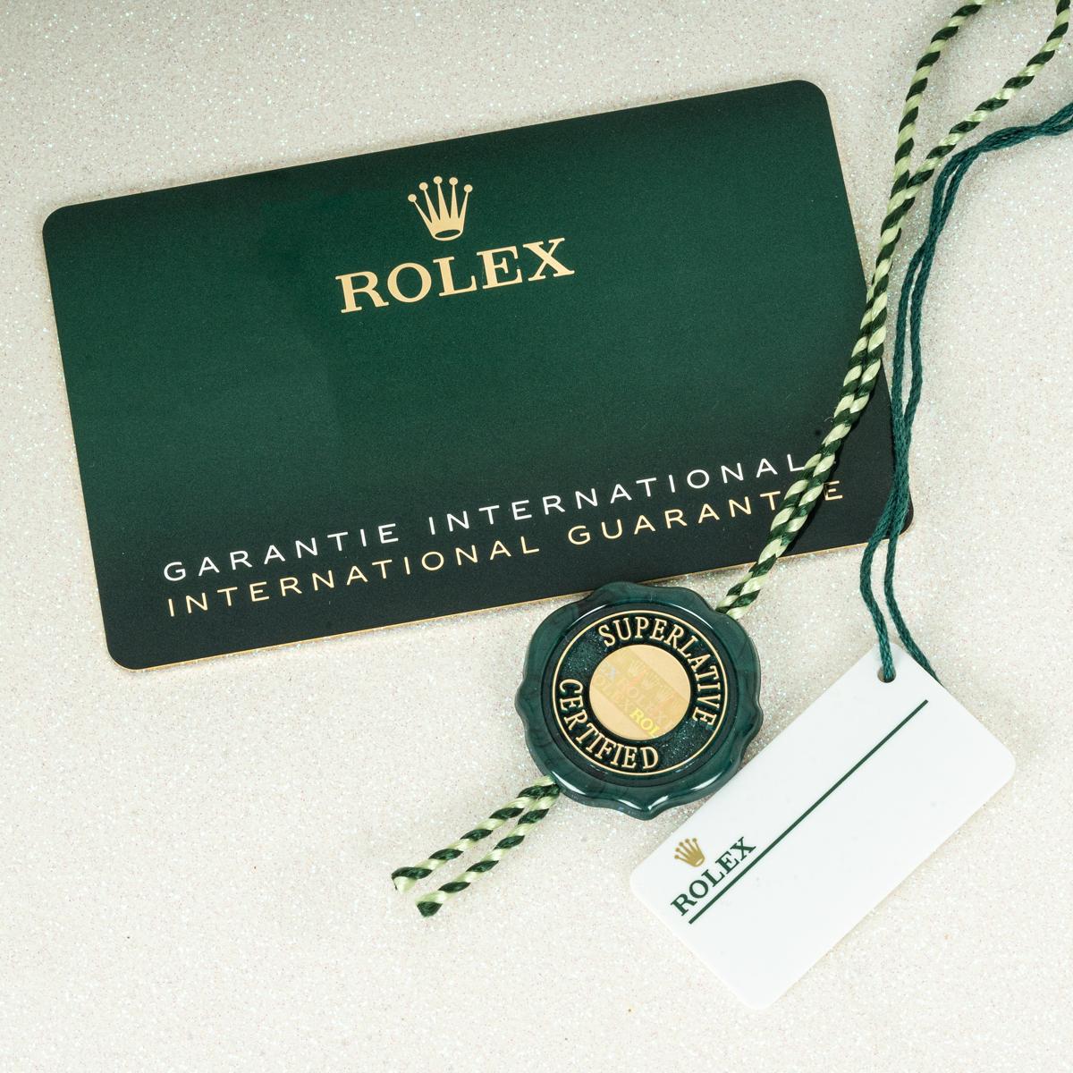 Rolex Daytona Weiß Gold Blau Zifferblatt 116509 im Angebot 3