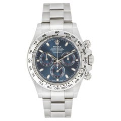 Rolex Daytona White Gold Blue Dial 116509