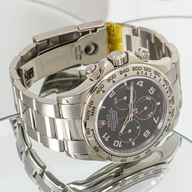 Rolex Daytona White Gold Racing Dial 116509 For Sale 1