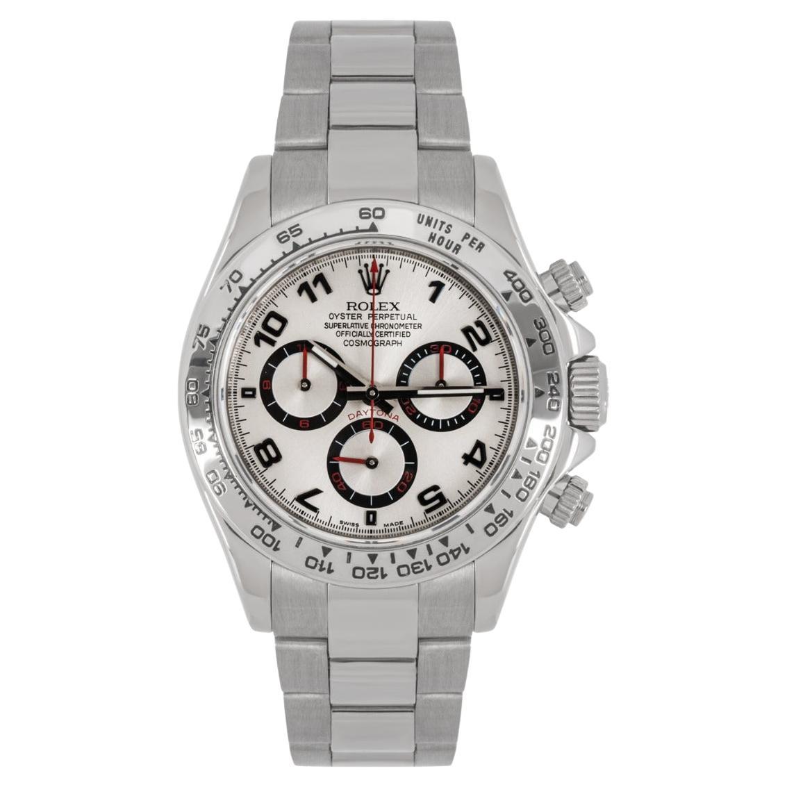 Rolex Daytona Montre de course en or blanc 116509