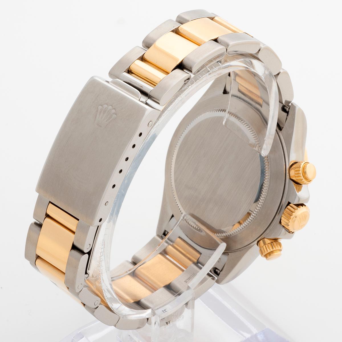 da uomo o donna Rolex Daytona con movimento Zenith, ref 16523, raro quadrante mark 2, B&P's, 1989. in vendita