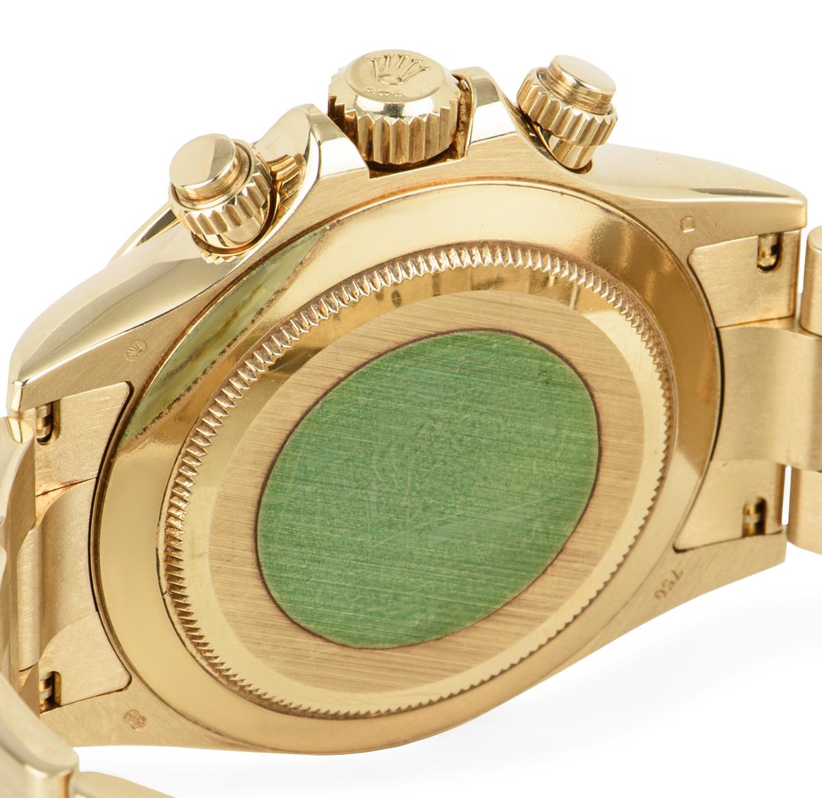 Men's Rolex Daytona Yellow Gold 116528 Watch