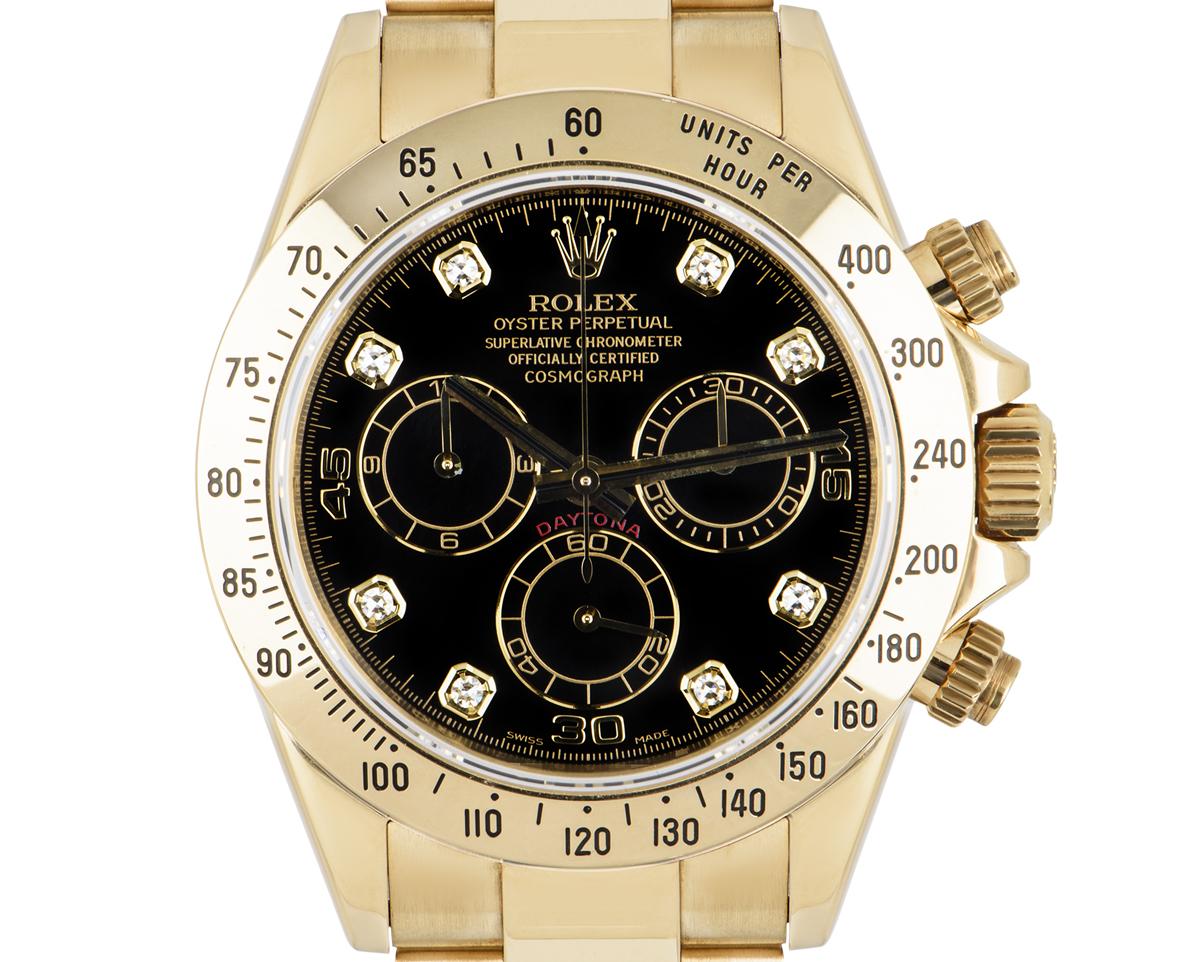 Rolex Daytona Yellow Gold 116528 Watch 1