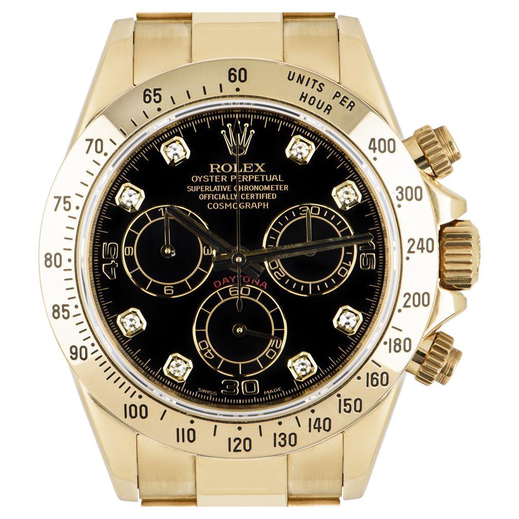 Rolex Daytona Yellow Gold 116528 Watch