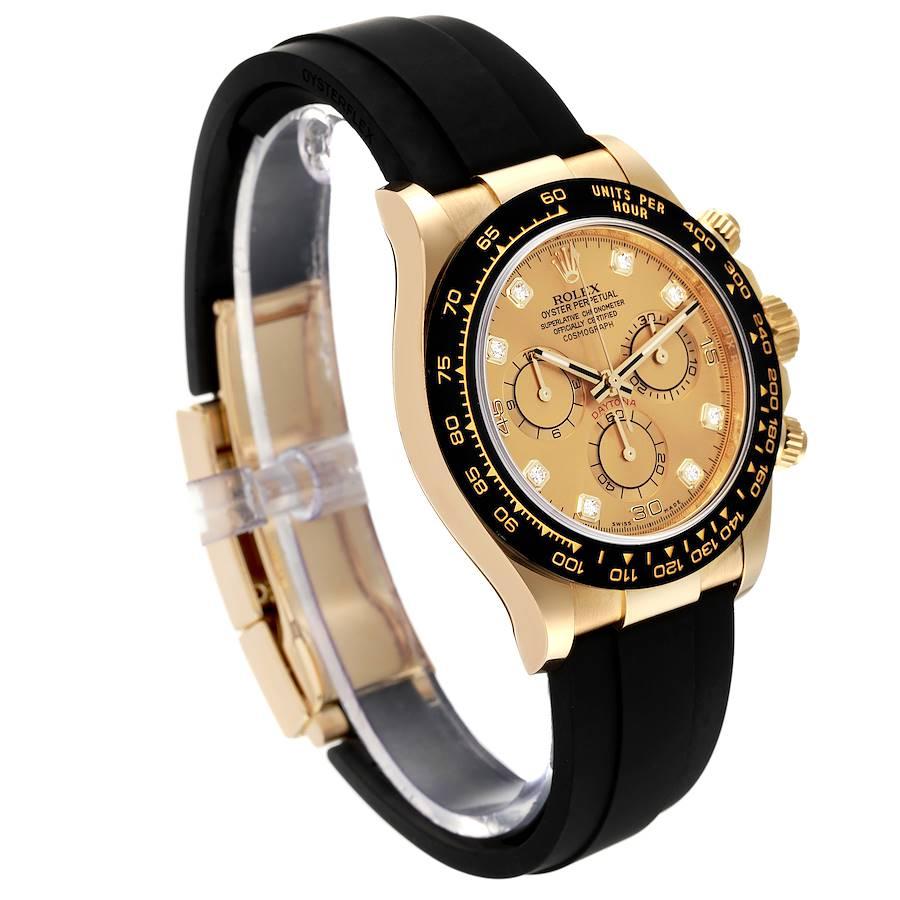 Rolex daytona store oro cinturino gomma