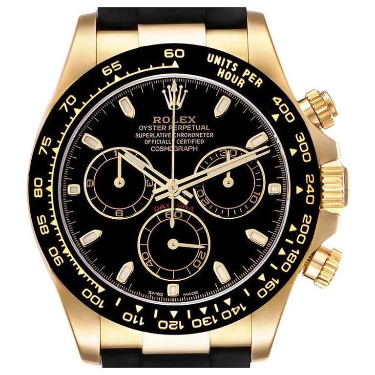 Oro Giallo Rolex Daytona Lancetta Secondi Rolex Daytona Oro Giallo