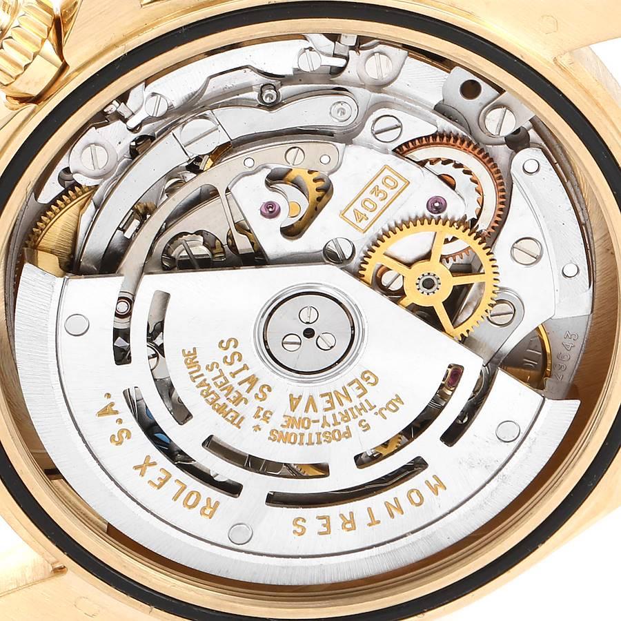Rolex Daytona Yellow Gold Diamond Dial Bezel Chronograph Men's Watch 16568 2