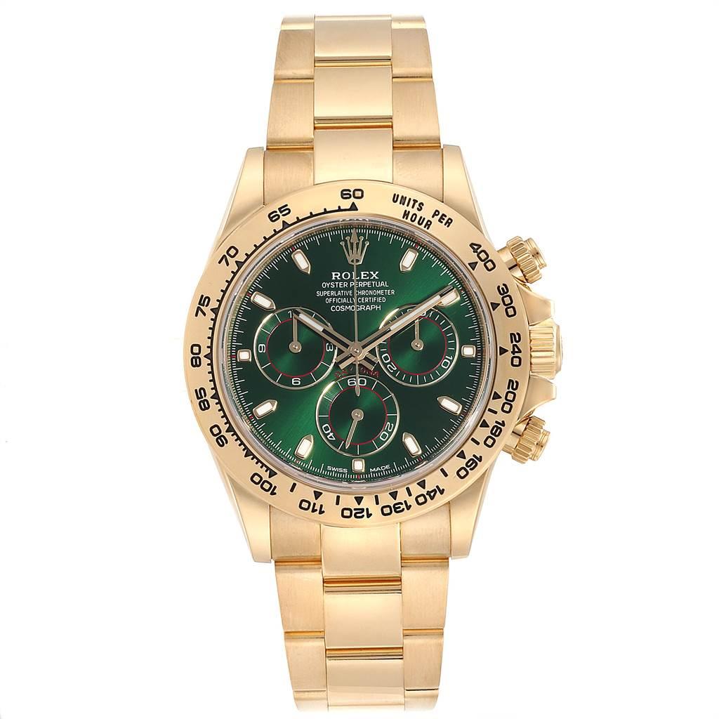 Rolex Daytona Green - 2 For Sale on 
