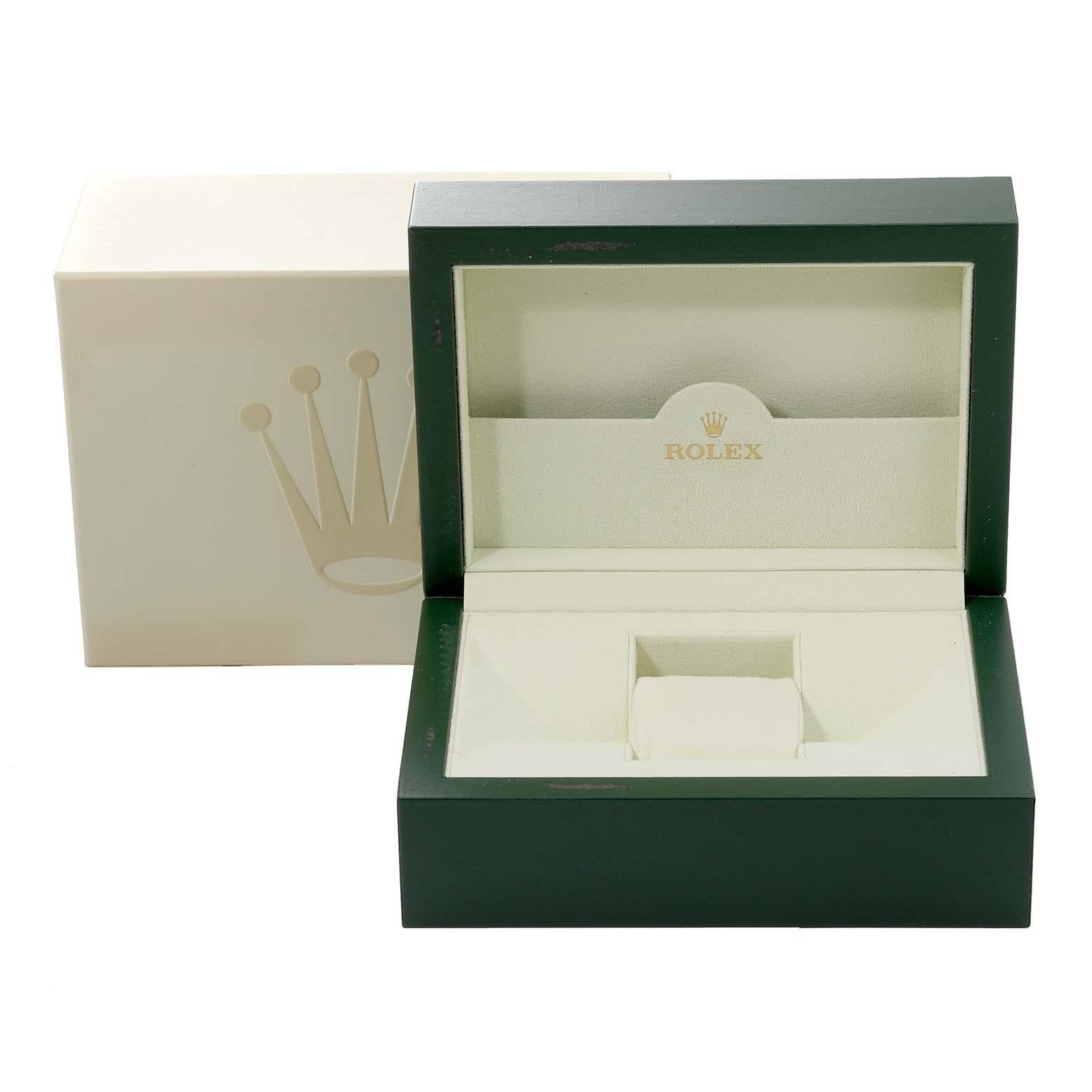 Rolex Daytona Oro Giallo Acciaio Quadrante Bianco Diamante Orologio Uomo 116523 3
