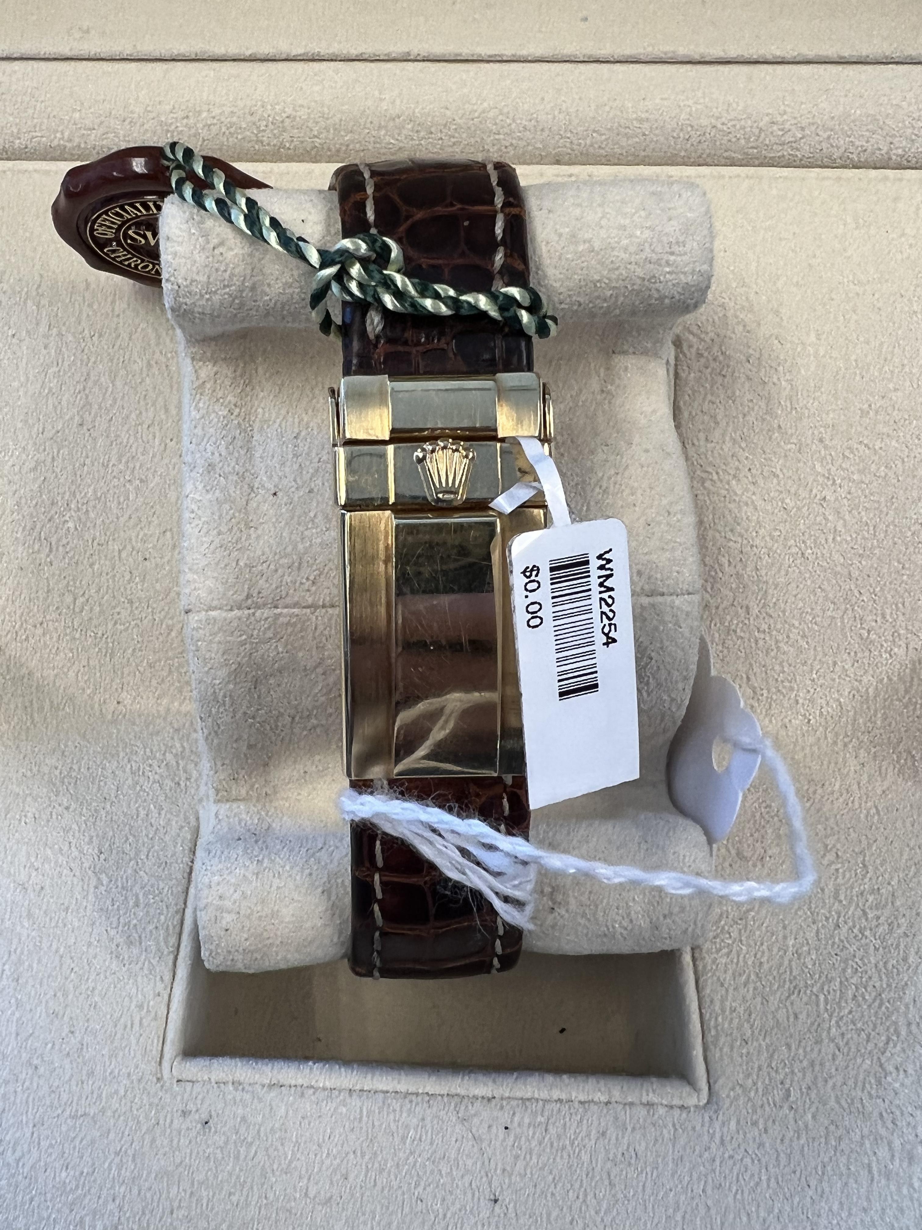 Men's Rolex Daytona Zenith 16518 Yellow Gold For Sale