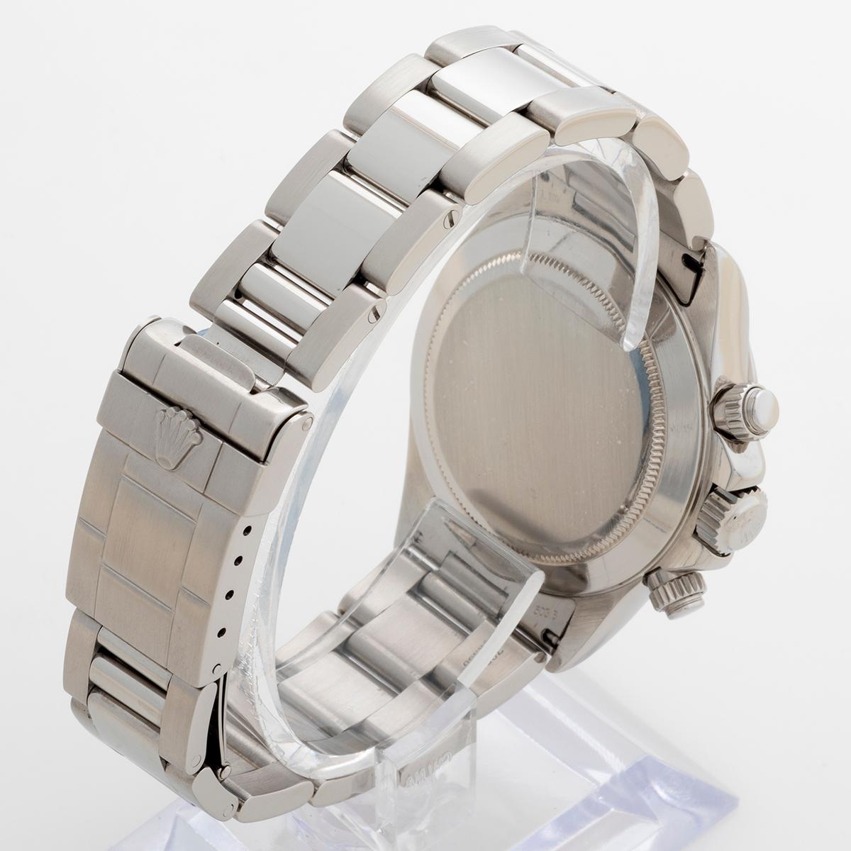 Women's or Men's Rolex Daytona ( Zenith) 16520. Excellent Condition, Full Set, Collectors Piece.