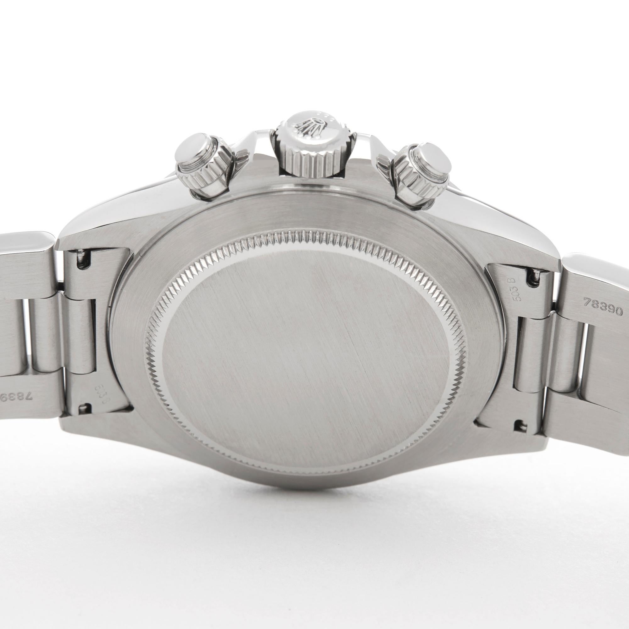 Rolex Daytona Zenith Chronograph Stainless Steel 16520 3