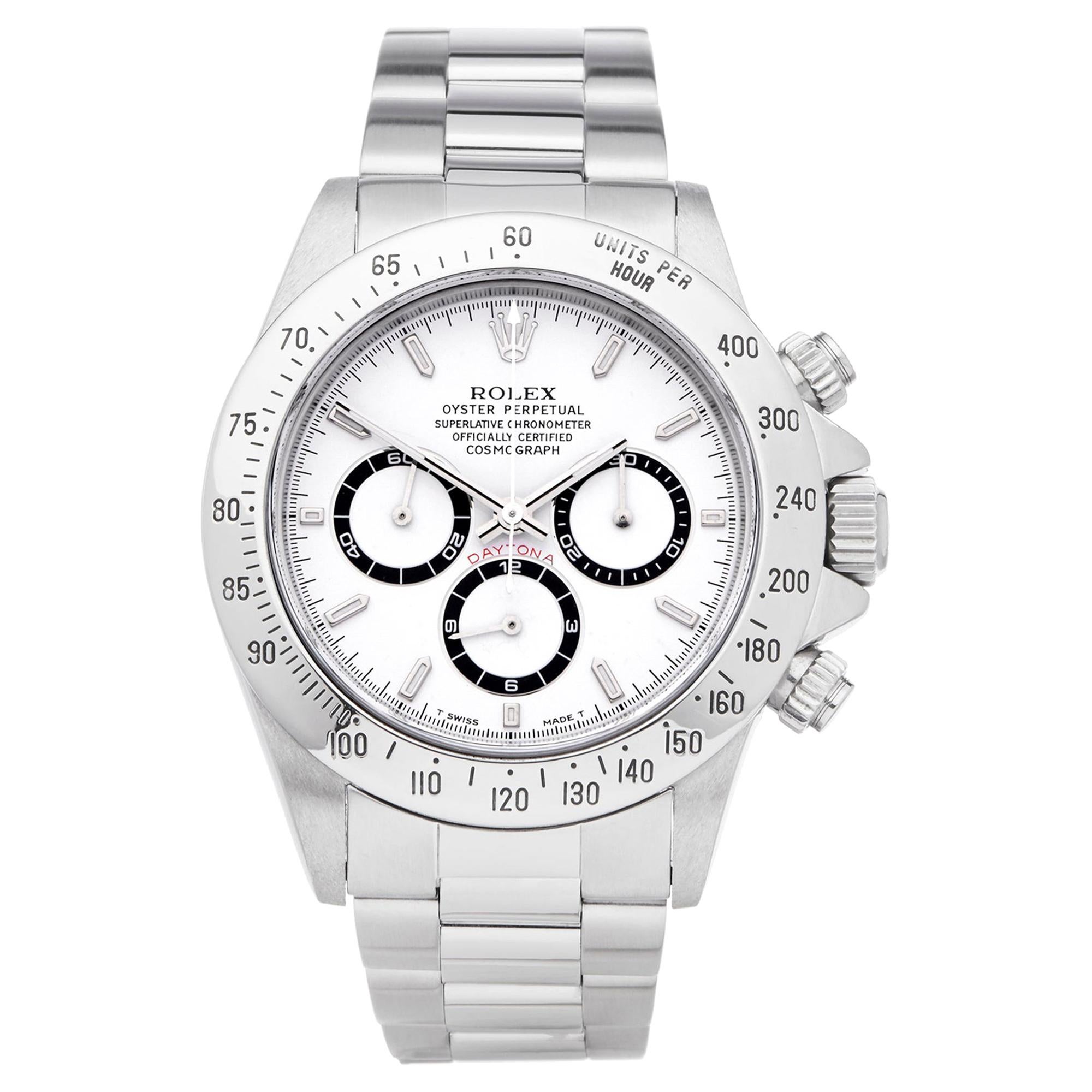 Rolex Daytona Zenith Chronograph Stainless Steel 16520