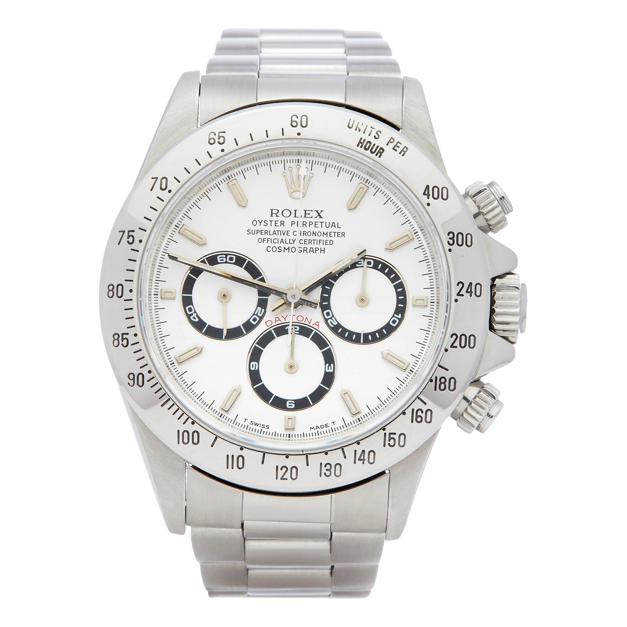 Rolex Daytona Zenith Inverted 6 Chronograph Stainless Steel 16520