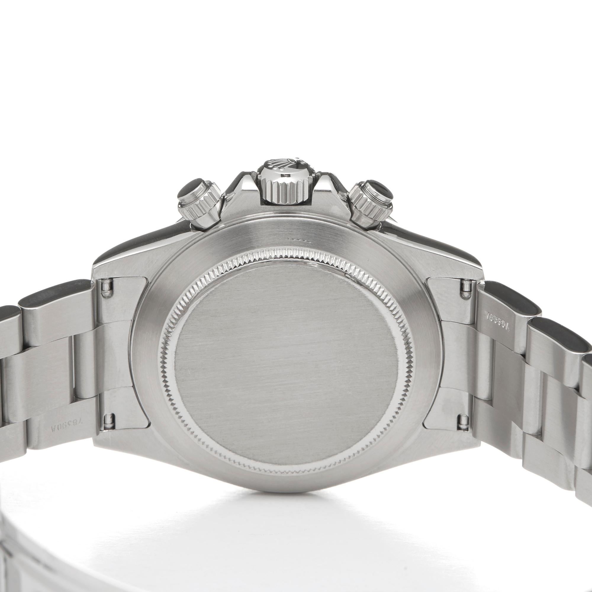 Rolex Daytona Zenith Stainless Steel 16520 Wristwatch 2