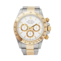 Rolex Daytona Zenith Stainless Steel and 18 Karat Yellow Gold Men’s 16523