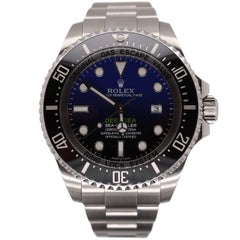 Used Rolex Deep Sea-Dweller Date 44mm 'James Cameron' Blue Steel Oyster Watch 116660