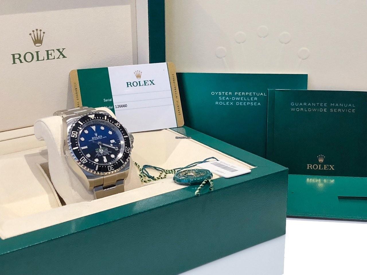 Contemporary Rolex Deepsea James Cameron 126660 Men’s Brand New Watch with Box & Papers