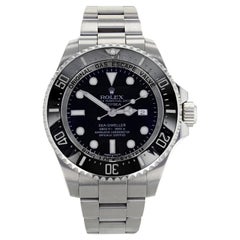 Used Rolex Deepsea Sea-Dweller 116660 Black Dial Steel Automatic Men's Watch 2009