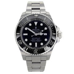 Used Rolex Deepsea Sea-Dweller 116660 Black Dial Steel Automatic Men's Watch 2009