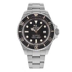 Used Rolex Deepsea Sea-Dweller 116660 Black on Black Steel Ceramic Automatic Watch