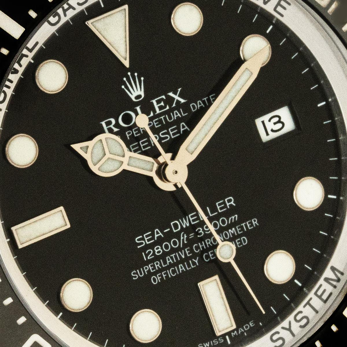 Rolex Deepsea Sea-Dweller 116660 In Excellent Condition For Sale In London, GB