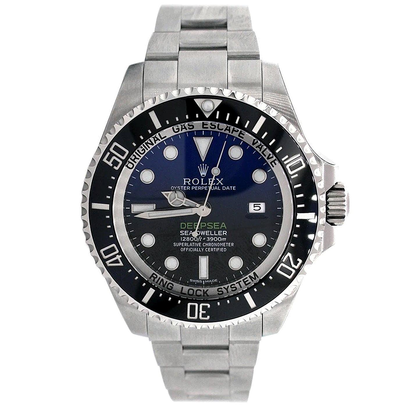 Rolex Deepsea Sea-Dweller 116660 Stainless Steel Deep Blue Dial Men's Watch