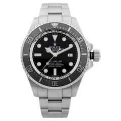 Rolex Deepsea Sea-Dweller 44mm Steel Black Dial Automatic Mens Watch 116660