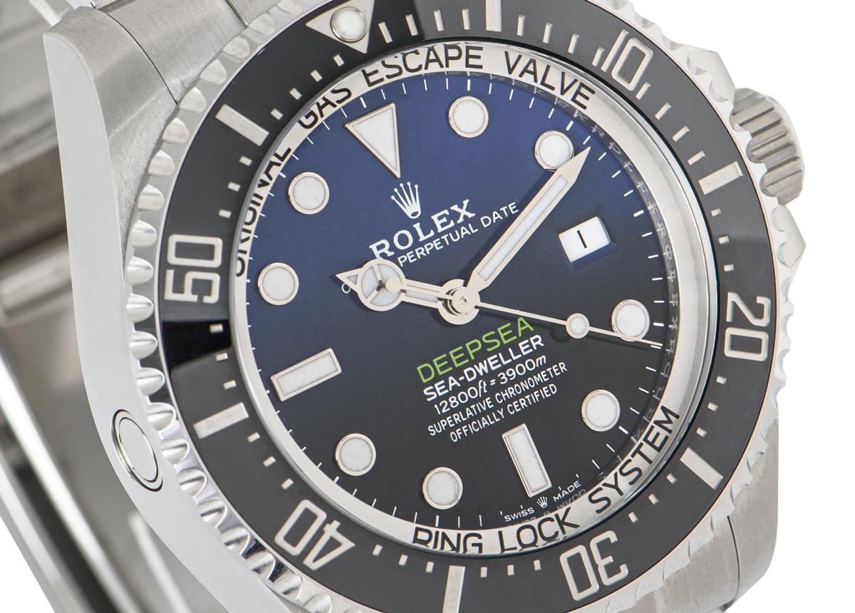 Rolex Deepsea Sea-Dweller D-Blue 126660 Herren im Angebot