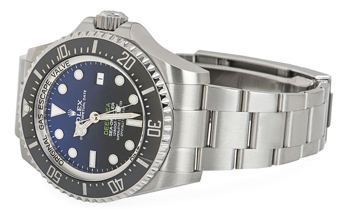 Rolex Deepsea Sea-Dweller D-Blue 126660 Pour hommes en vente