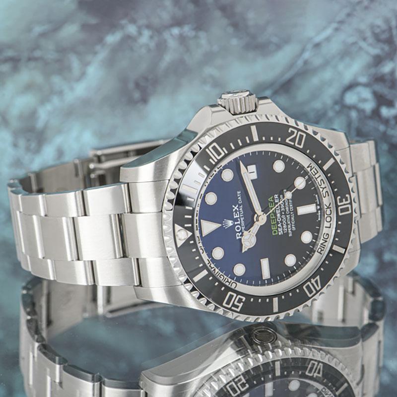 Rolex Deepsea Sea-Dweller D-Blue 126660 im Angebot 3
