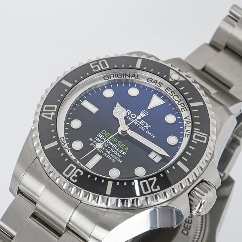 Rolex Deepsea Sea-Dweller D-Blue 126660 im Angebot 4