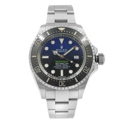 Used Rolex Deepsea Sea Dweller James Cameron Steel Blue Black Dial Mens Watch 116660