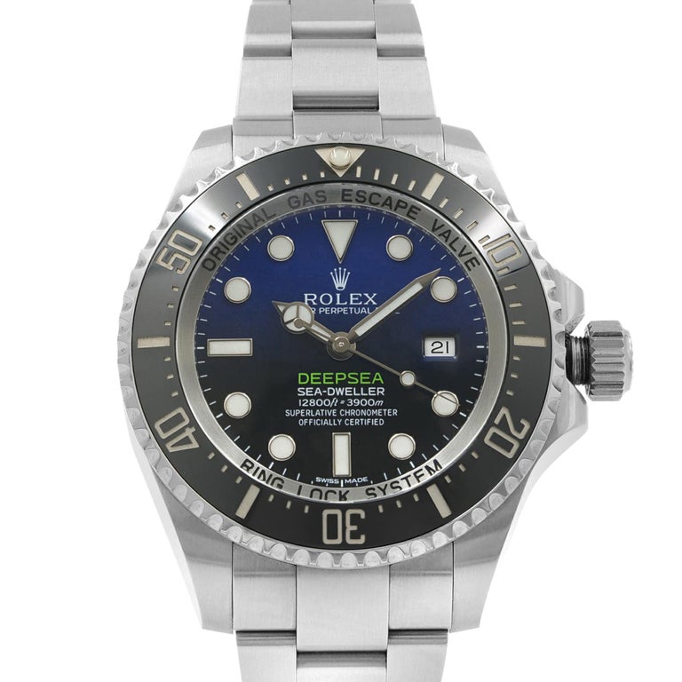 Rolex Deepsea Sea Dweller James Cameron Steel Ceramic Automatic Men Watch 116660 At 1stdibs